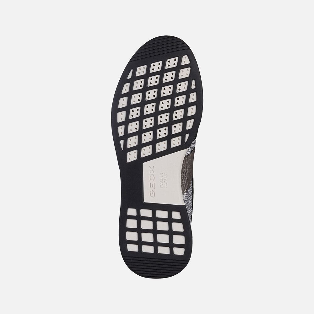 Geox Bayan Spor Ayakkabı Gri/Siyah - Suzzie - WYN-894670